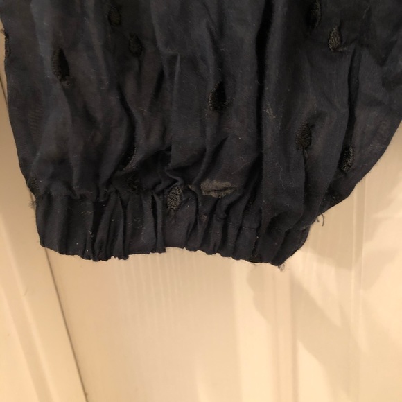 CLOSED official navy sheer blouse - Picture 5 of 5